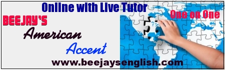 Beejays Online Skype American Accent Training with Live Tutor